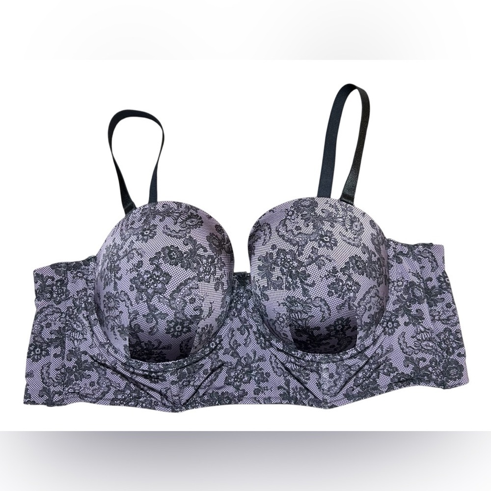 Torrid Tara Lace Purple Bra Size 48B - Picture 2 of 8